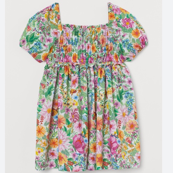 H&M Other - H&M - GIRL’S SIZE 6-7 FLORAL DRESS